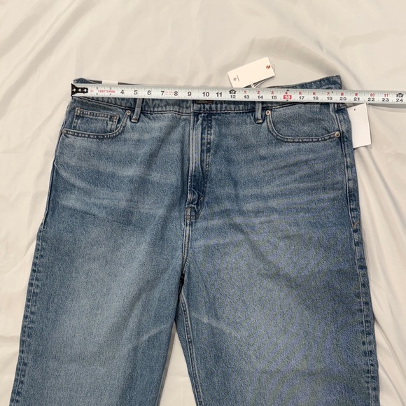 NWT Good American Good Standard Baggy Jeans 16 - Picture 9 of 12